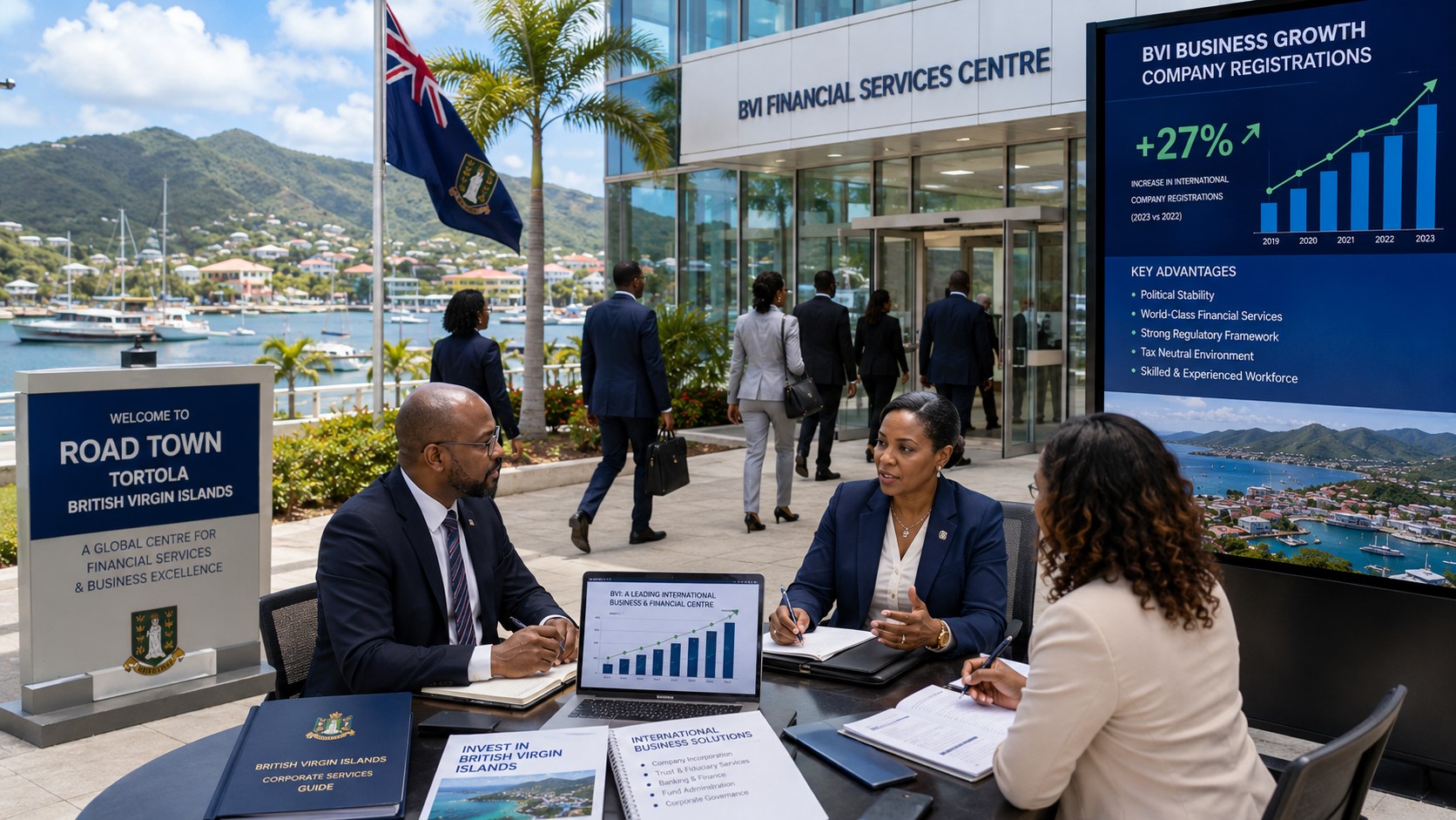 BVI Business Growth Accelerates as New Company Registrations Rise