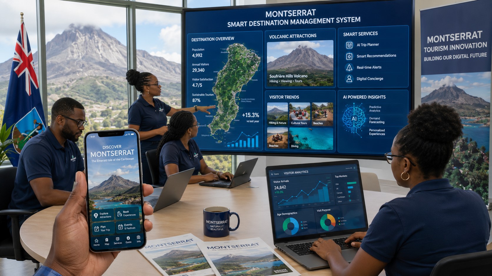 Montserrat Plans AI-Powered Smart Tourism System