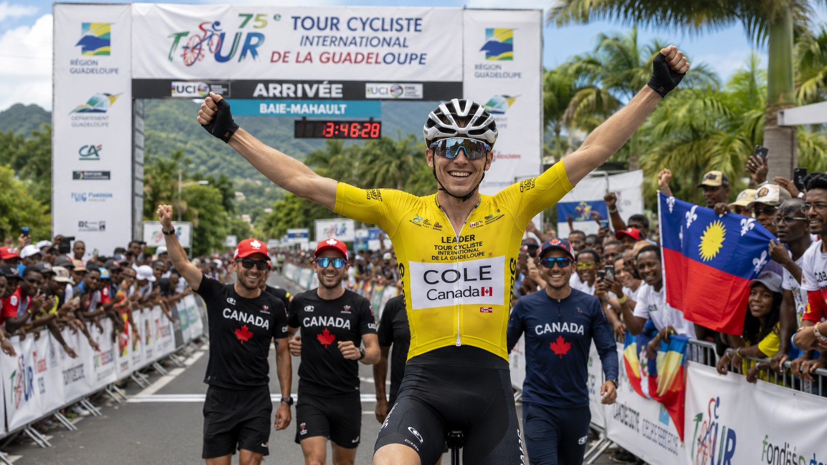 BREAKING: Owen Cole Wins 75th Tour Cycliste International de Guadeloupe