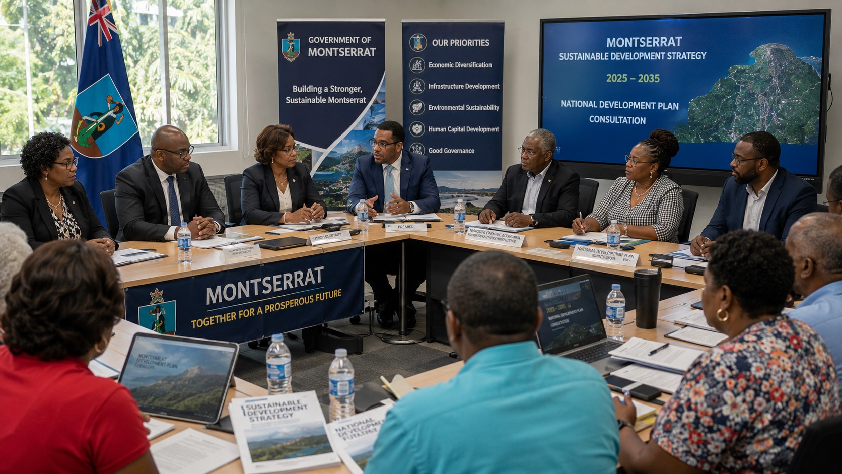 Montserrat Government Moves Forward With National Development Plan After Public Consultation
