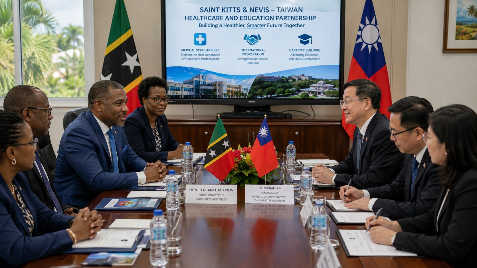 Saint Kitts and Nevis Deepens Taiwan Partnership With New Medical Scholarship Plan