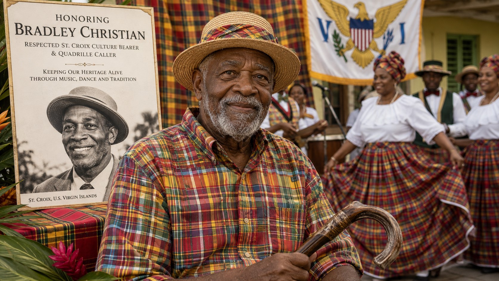 US Virgin Islands Mourn Bradley Christian, Champion of Crucian Culture