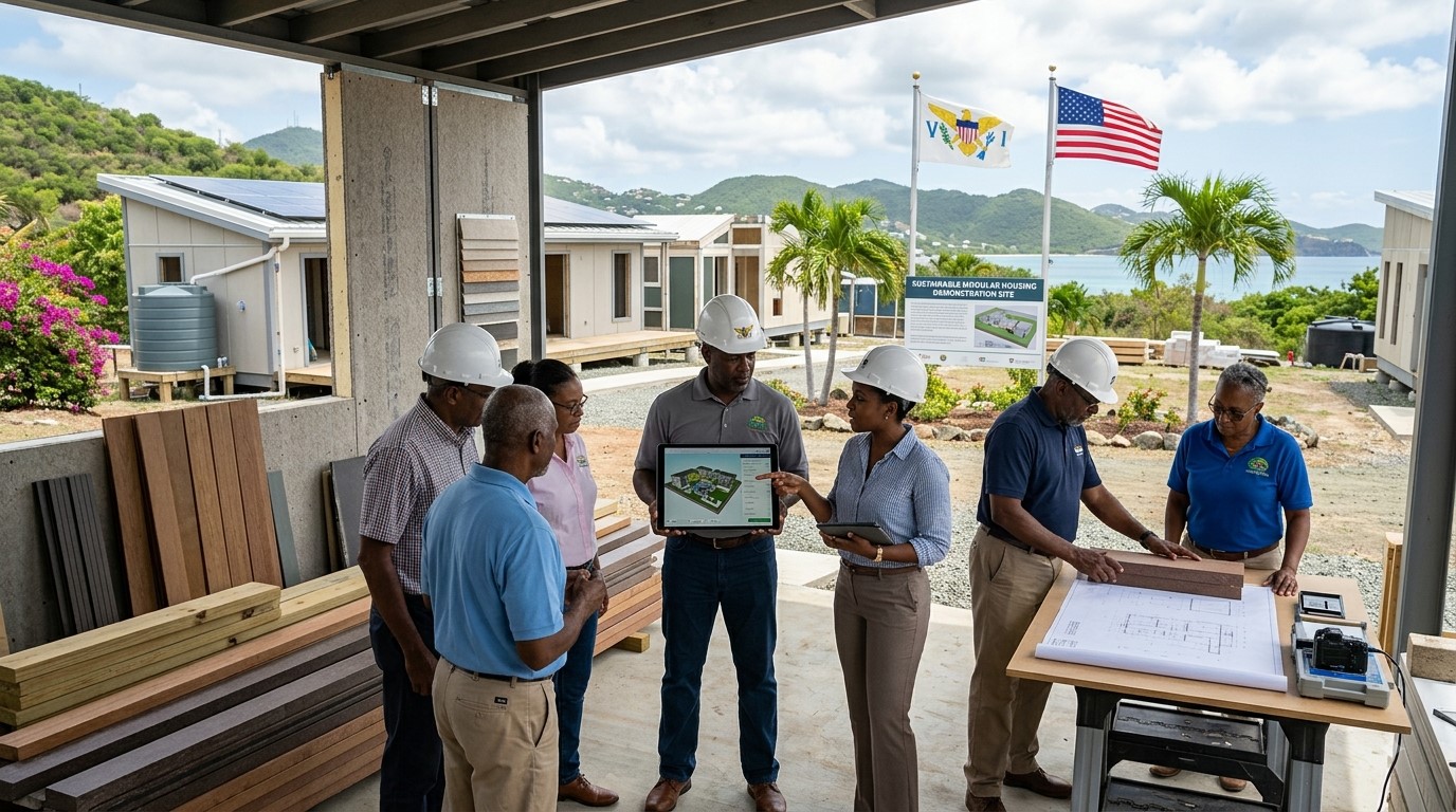 US Virgin Islands Explores New Building Technologies to Address Housing Costs