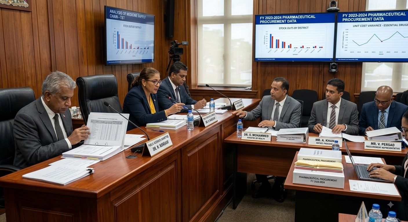 Trinidad and Tobago Parliament Steps Up Scrutiny of State Pharmaceutical Purchases