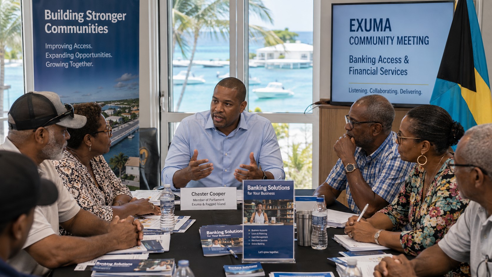Bahamas MP Chester Cooper Pushes Banks to Protect Family Island Access