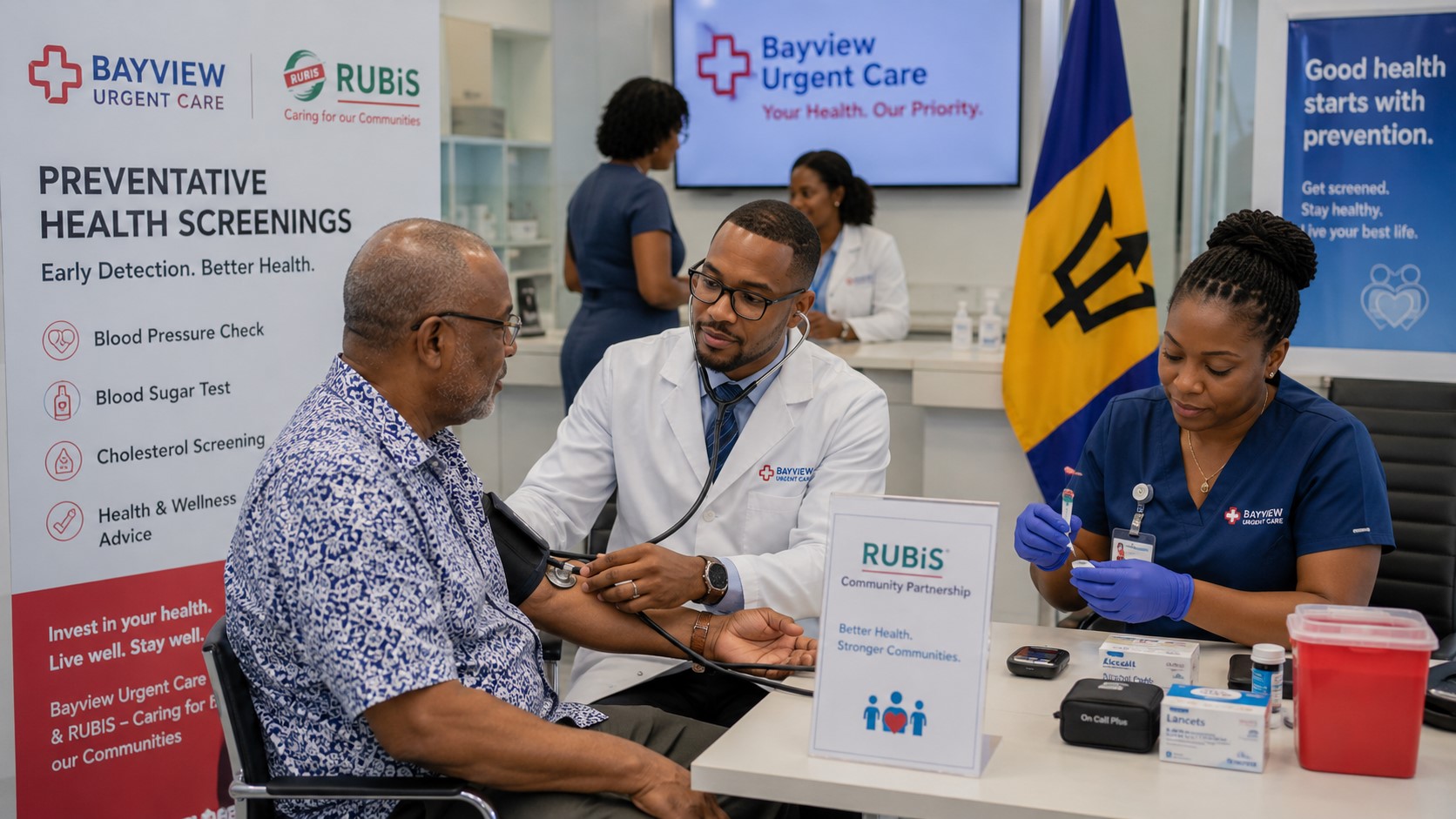 Bayview and RUBIS Team Up to Expand Affordable Health Screenings in Barbados