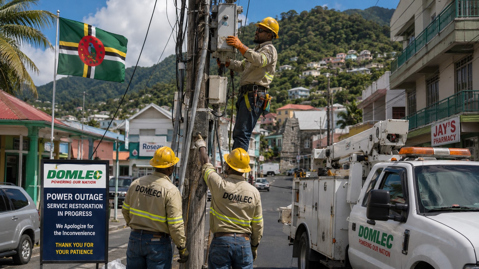 BREAKING: Second Islandwide Power Outage Hits Dominica