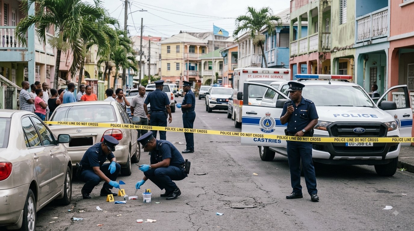 BREAKING: Two Men Killed in Separate Shootings in Castries