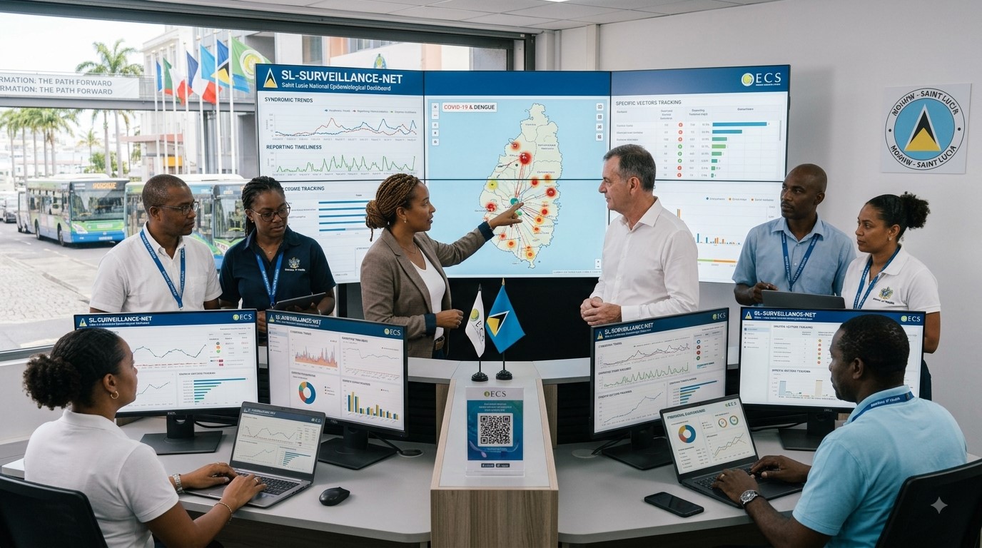 Saint Lucia Expands Digital Disease Surveillance With New Online Health Platform