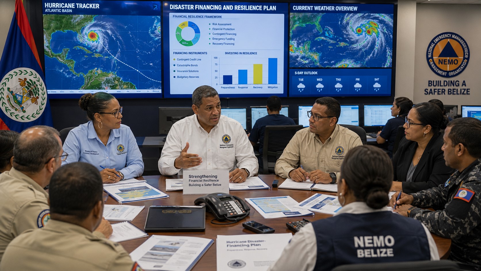 Belize Secures US$20 Million Hurricane Protection in Major Disaster Financing Deal