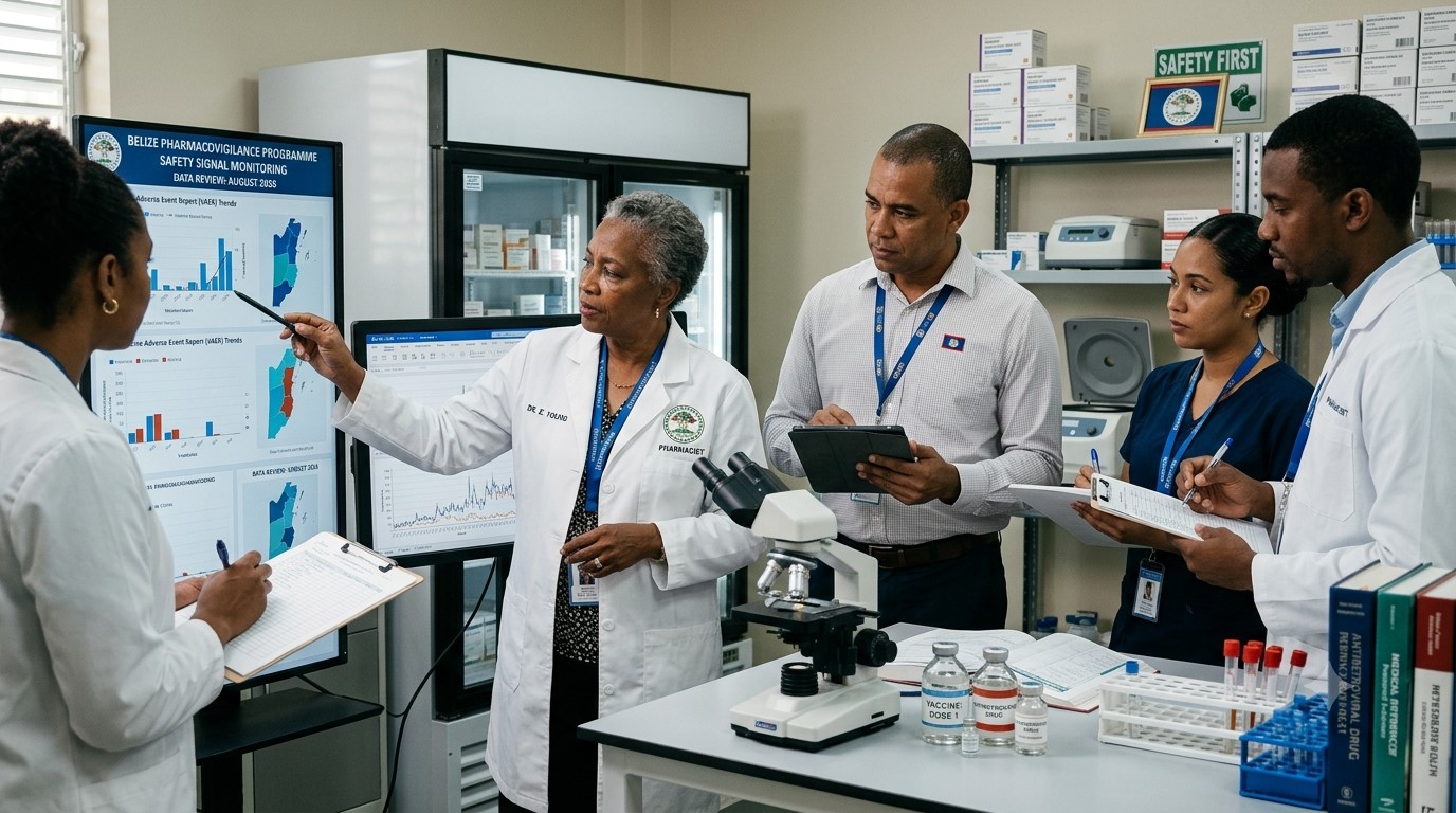 Belize Strengthens Safety Monitoring of Medicines and Vaccines With PAHO Support