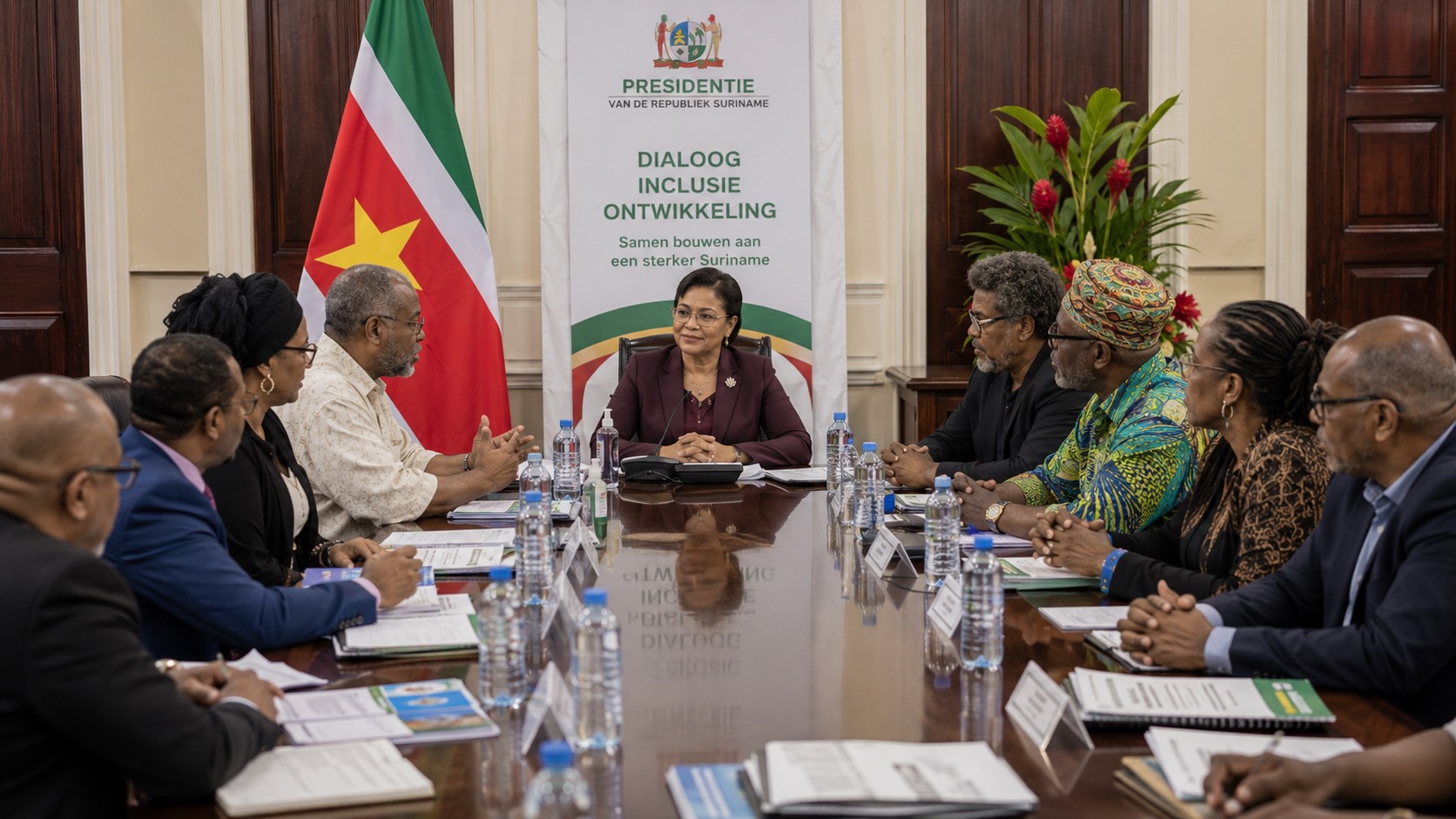 22 Afro-Surinamese Organisations Unite and Present Development Plans to President Simons