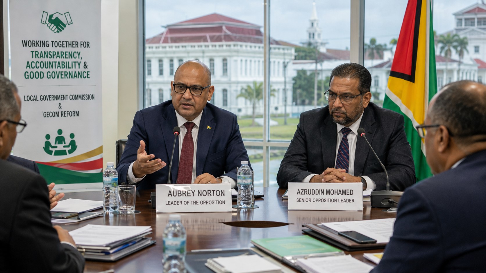 Guyana Opposition Leaders Move Toward Talks Over Local Government Commission Dispute