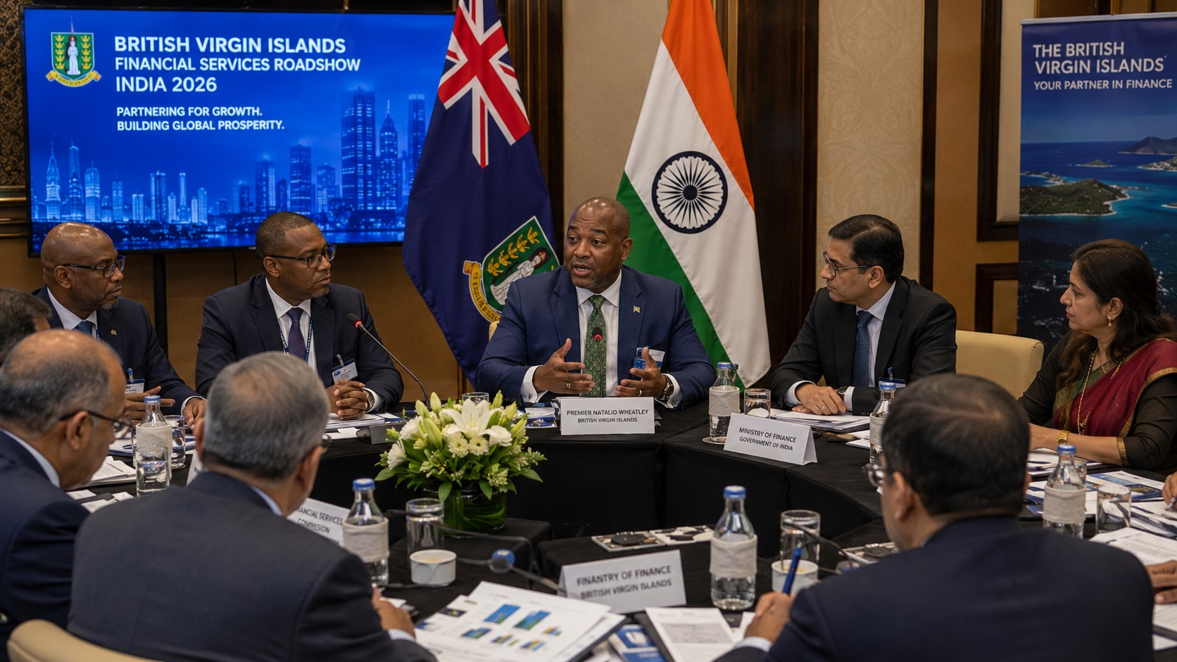 BVI Premier Pitches Historic India Partnership as Trade Mission Expands