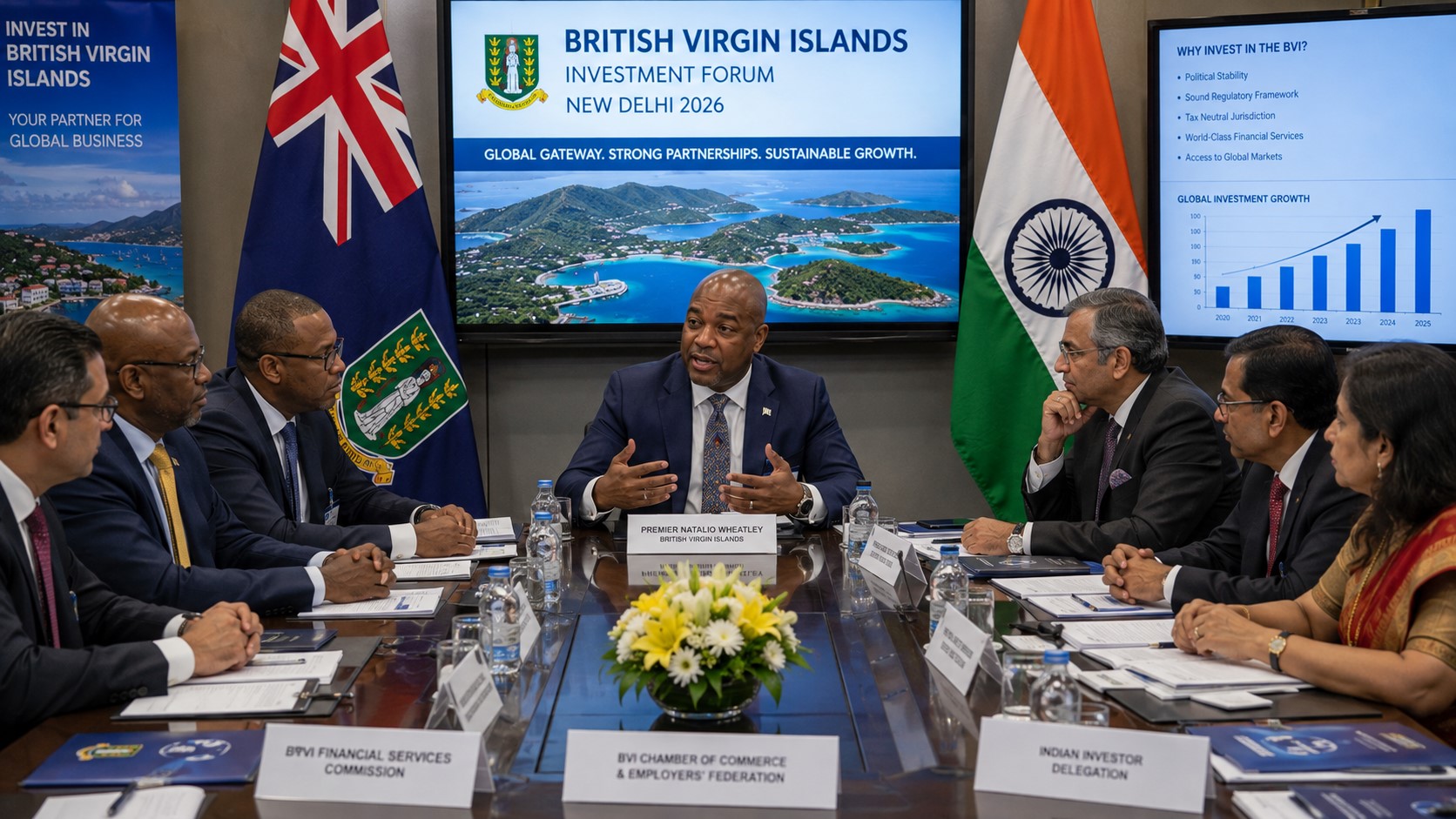 BVI Targets New India Investment Corridor as Global Business Links Expand