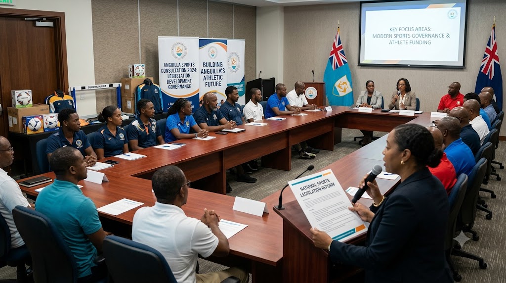 Anguilla Moves Toward New Sports Law as Stakeholders Join Consultation