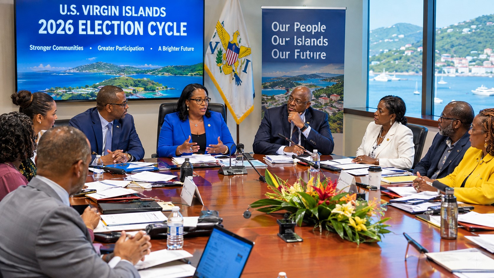 USVI Democratic Party Completes 2026–2028 Territorial Committee Organization