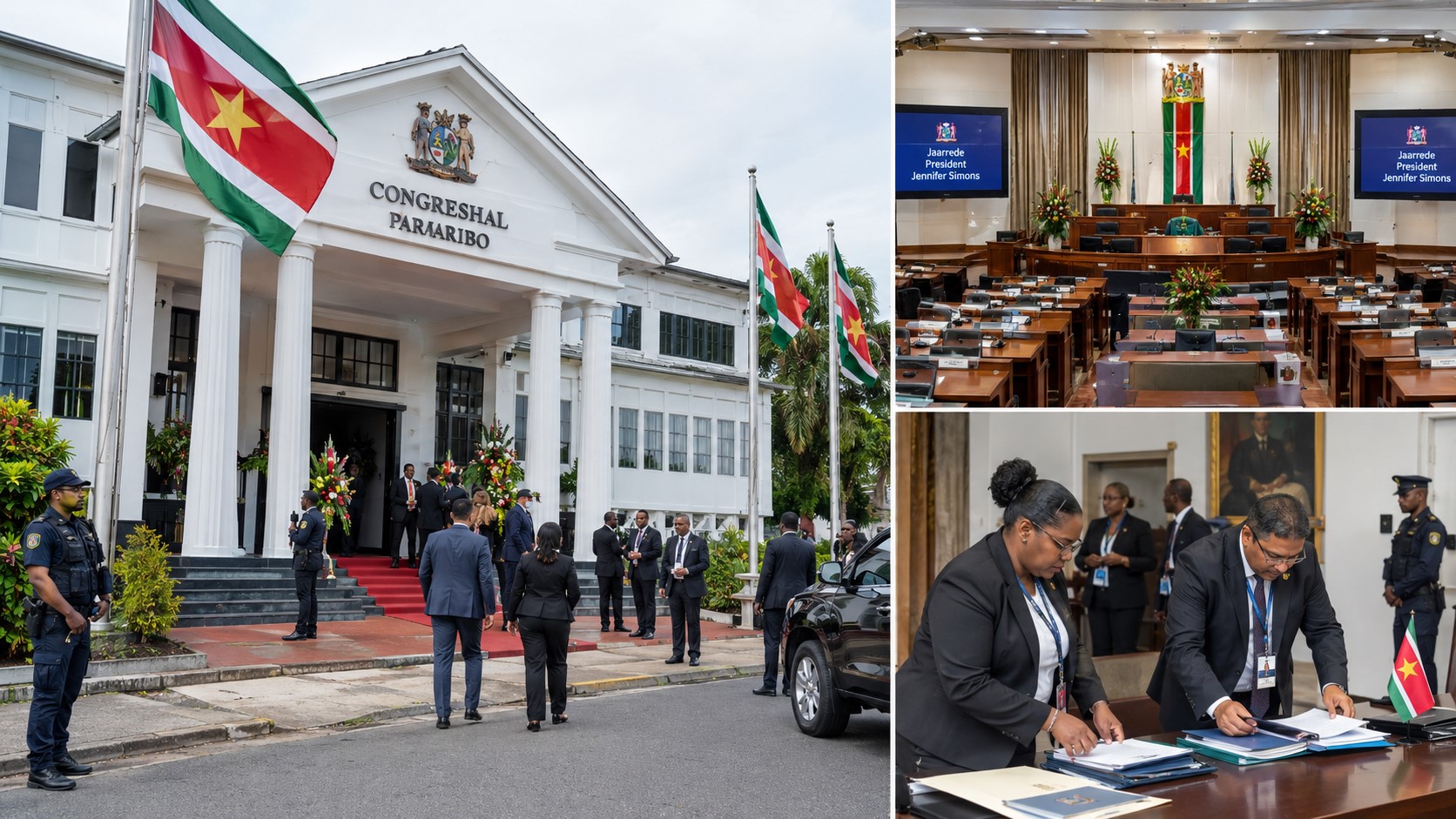 Suriname Parliament Prepares for President Simons’ 2027 Annual Address