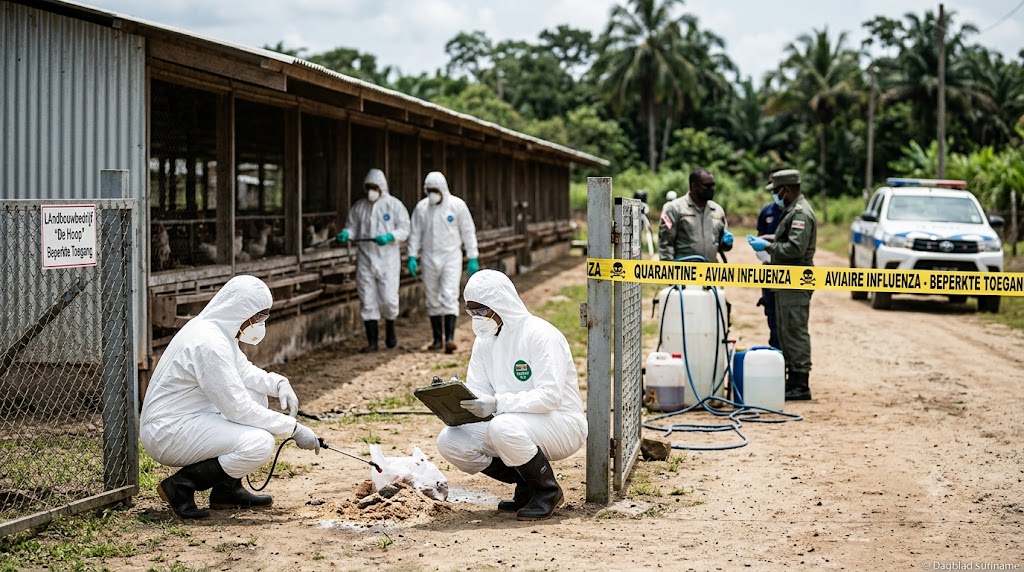 Suriname Deploys NCCR to Multiple Locations as Bird Flu Response Expands