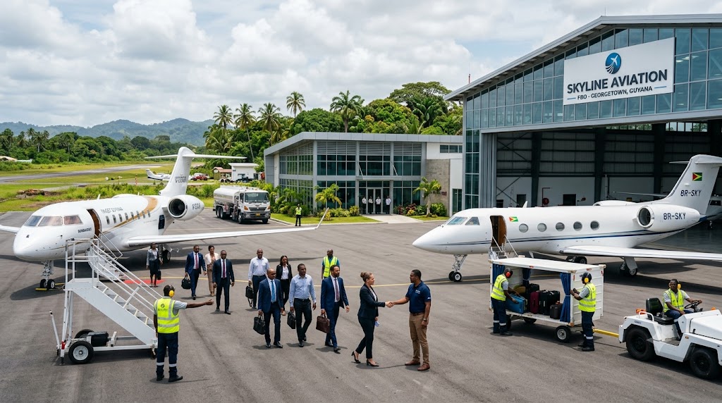 ASL Plans Guyana’s First Fixed-Base Operator Facility
