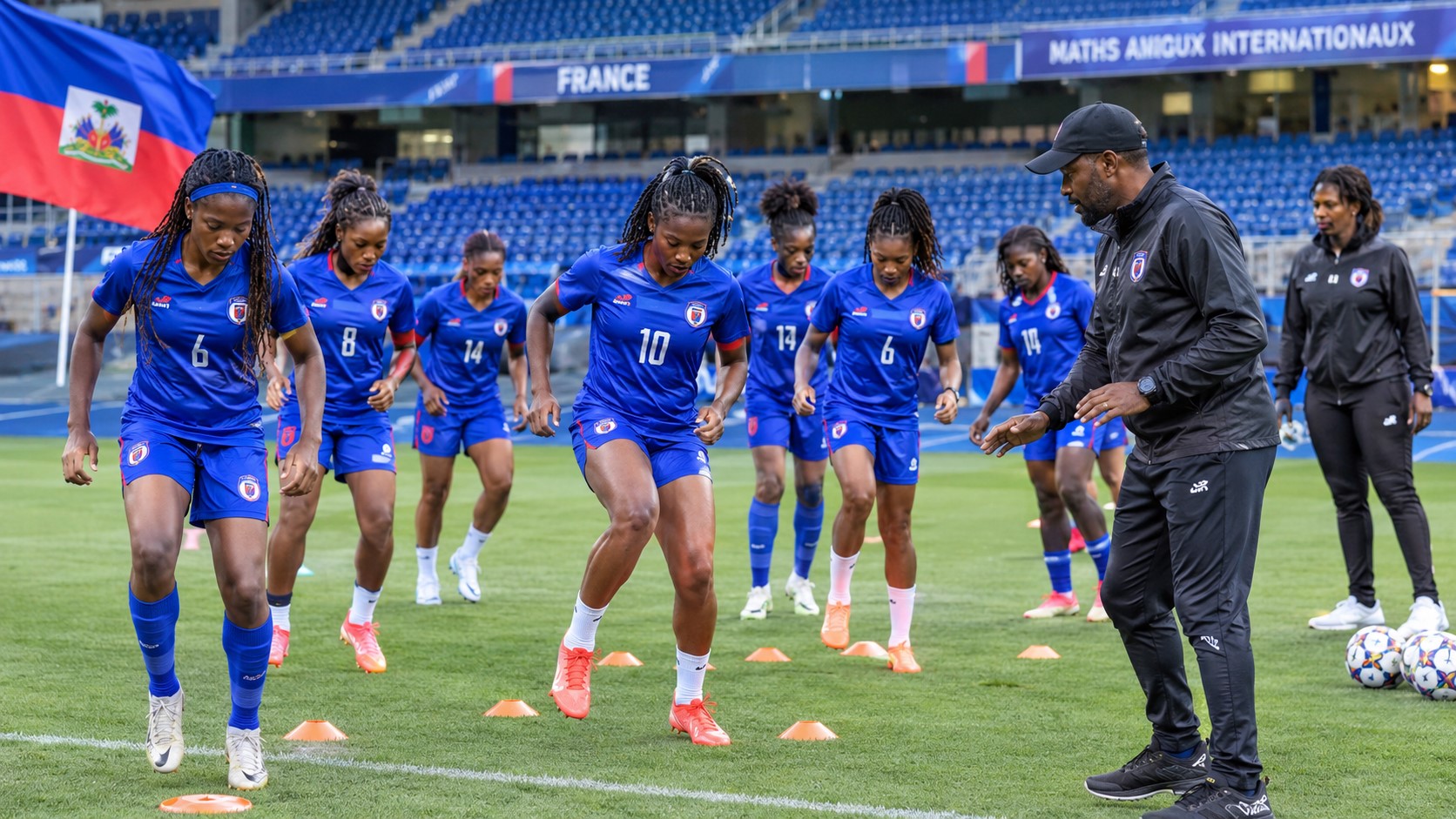 Haiti Women’s Team Set for Japan and Australia Tests in France