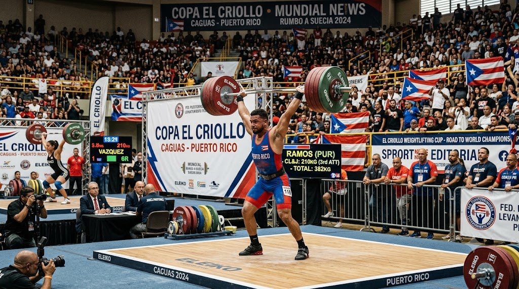 Puerto Rico Weightlifting Tournament Brings 150 Athletes to Caguas