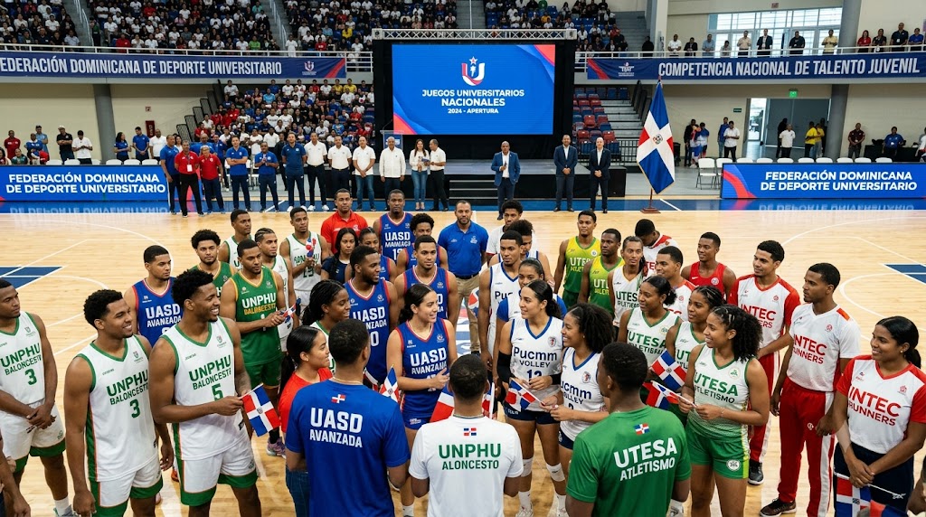 Dominican Republic Opens 2026 University Games With More Than 2,300 Athletes