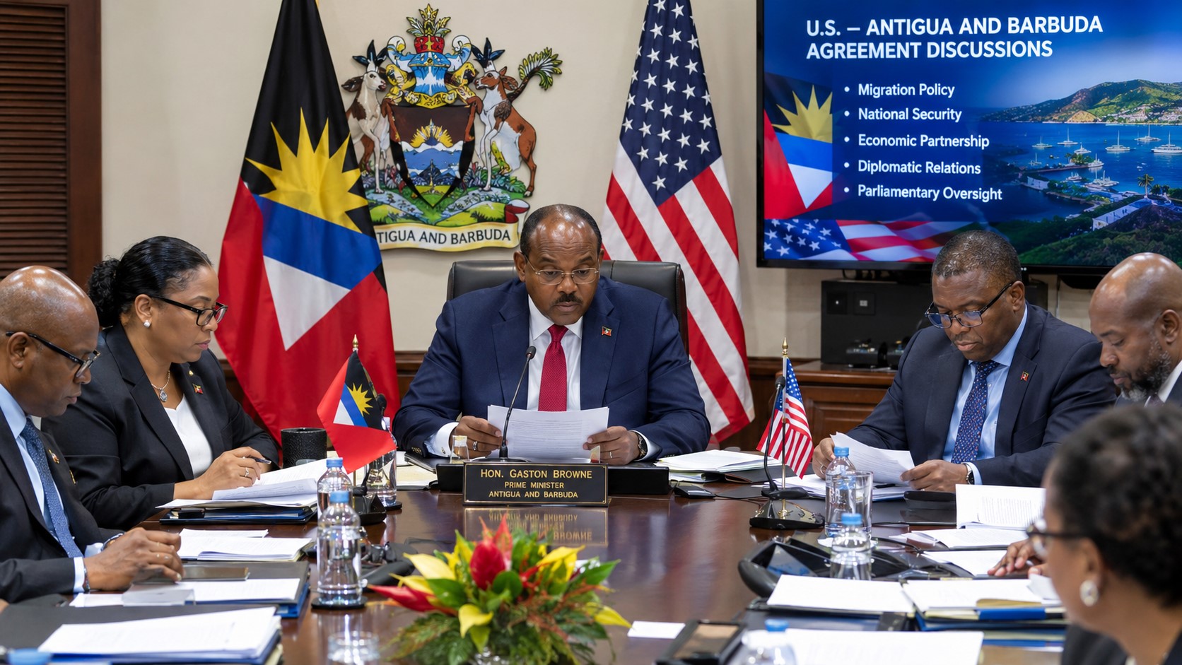 Antigua and Barbuda Sets Strict Conditions for Possible U.S. Migrant Transfers