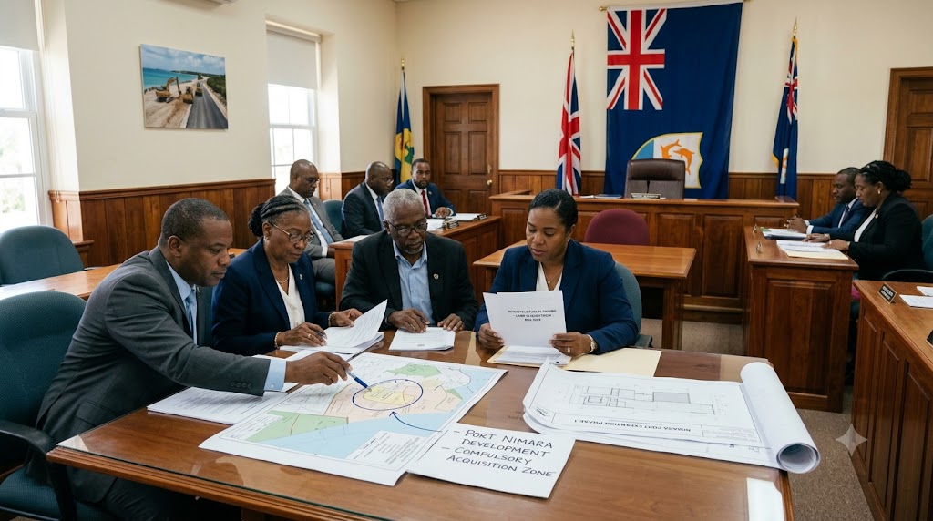 Anguilla House Approves Land Acquisition for Port Nimara Road Changes