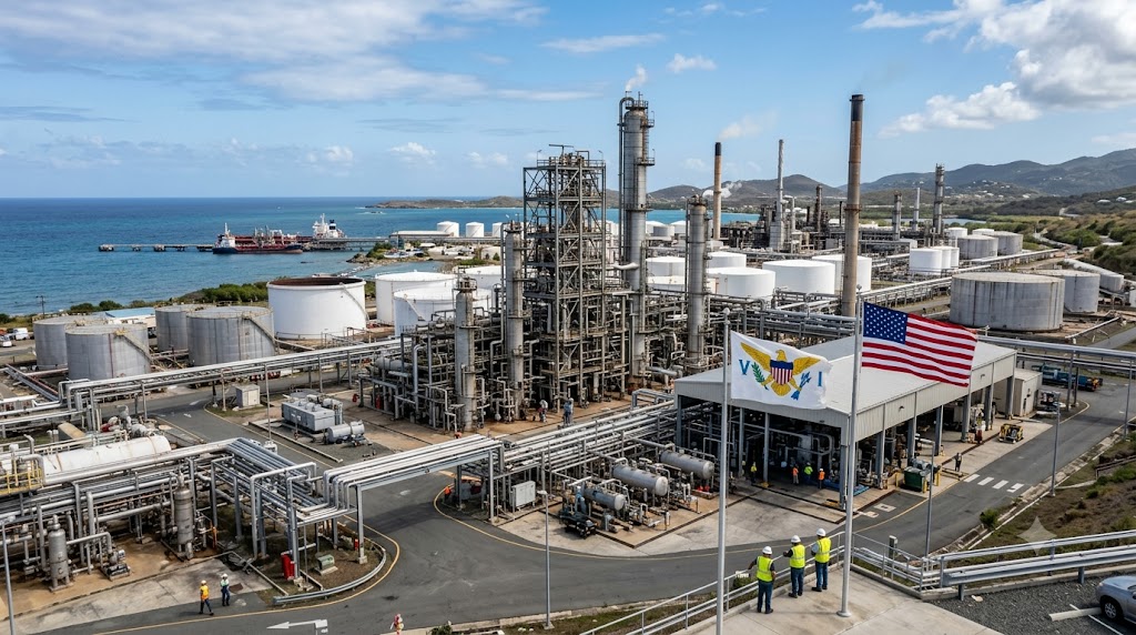 St. Croix Refinery Targets 2027 Restart as Fuel Supply Deal Emerges