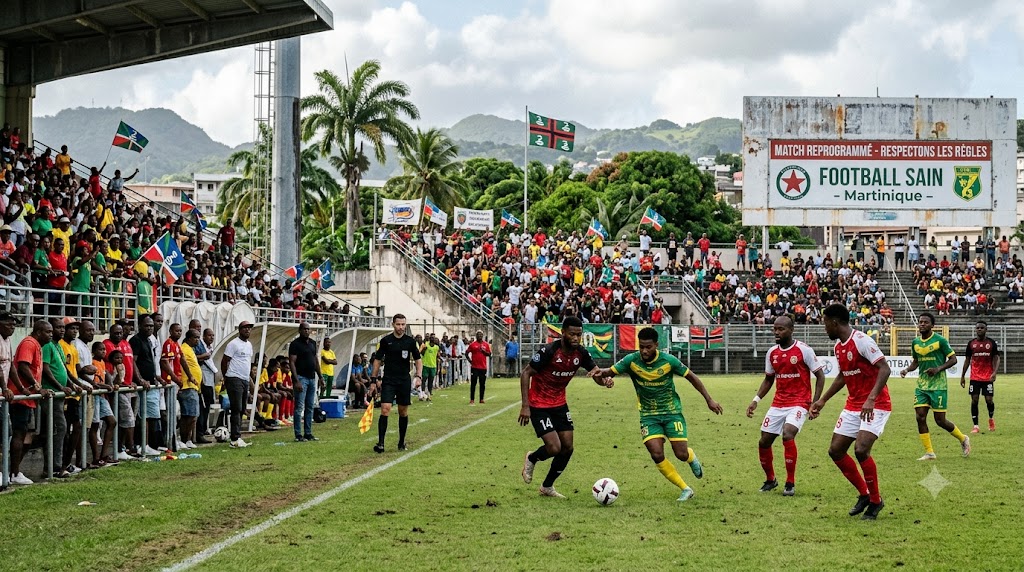 Martinique Football League Moves Night Matches to Daytime as Security Concerns Grow