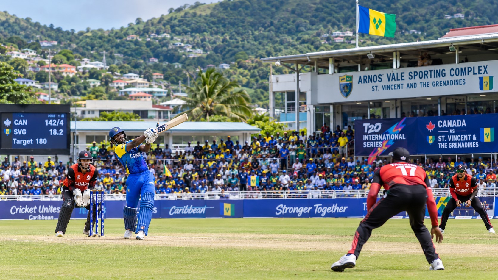 Historic NCL GT20 Cricket Tournament Brings Canadian Franchise Action to SVG